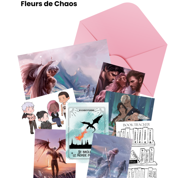 Enveloppe de goodies – Univers des romans